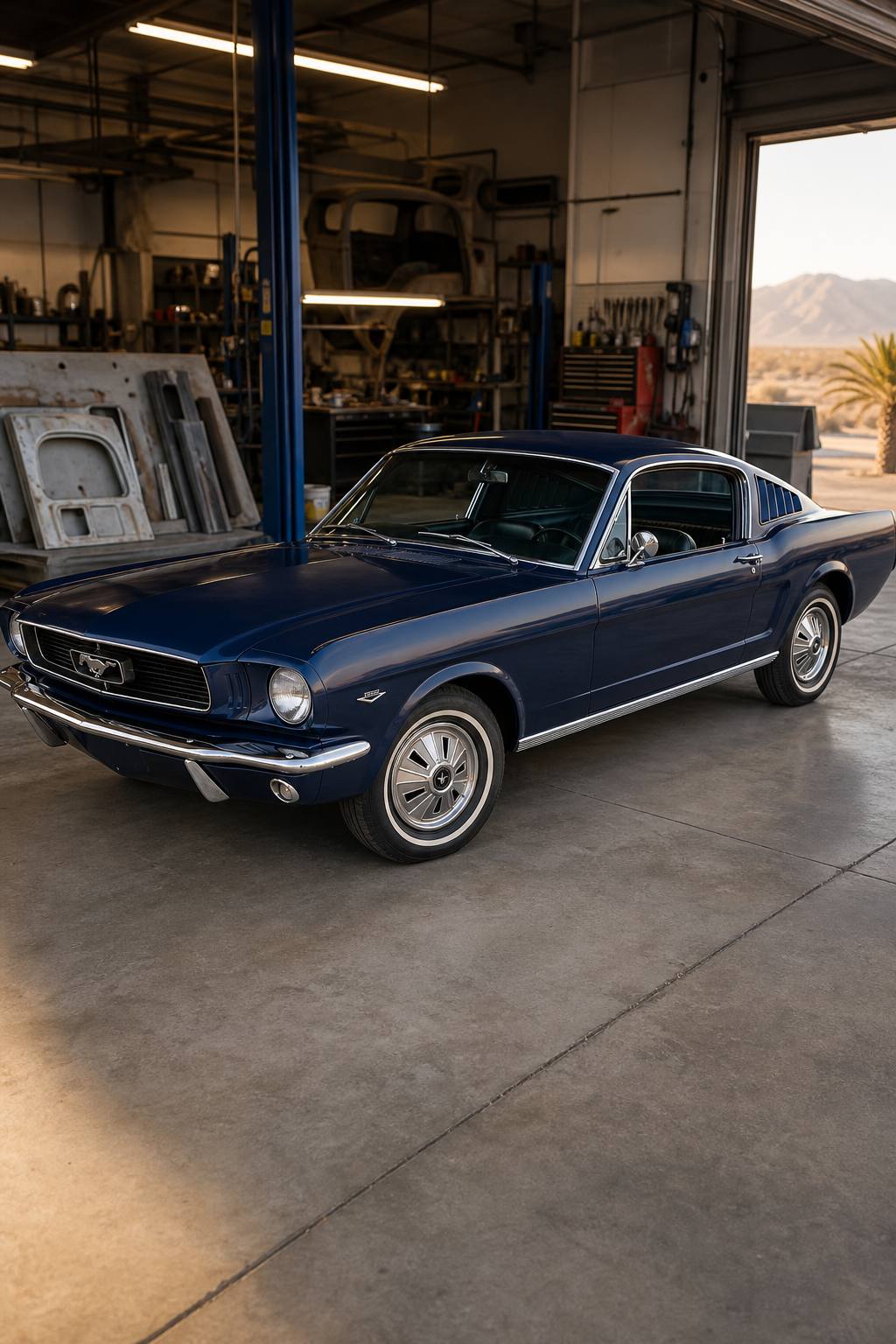 1966 Ford Mustang C Code Fastback Restoration Project AI restoration vision