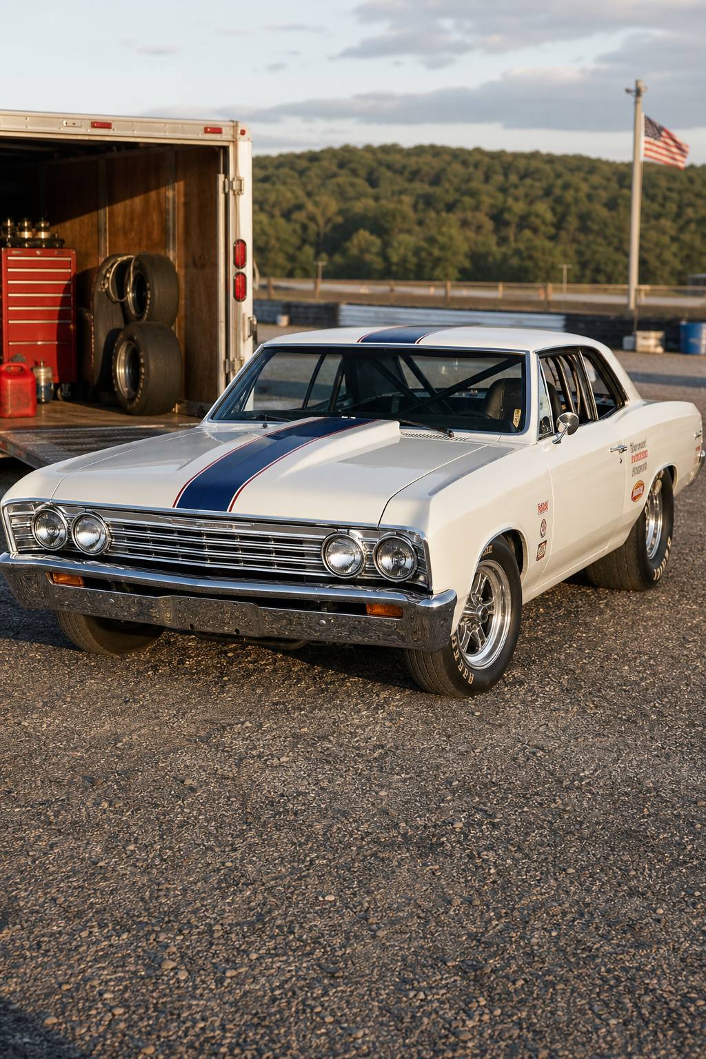 1967 Chevrolet Chevelle Race Car Project AI restoration vision