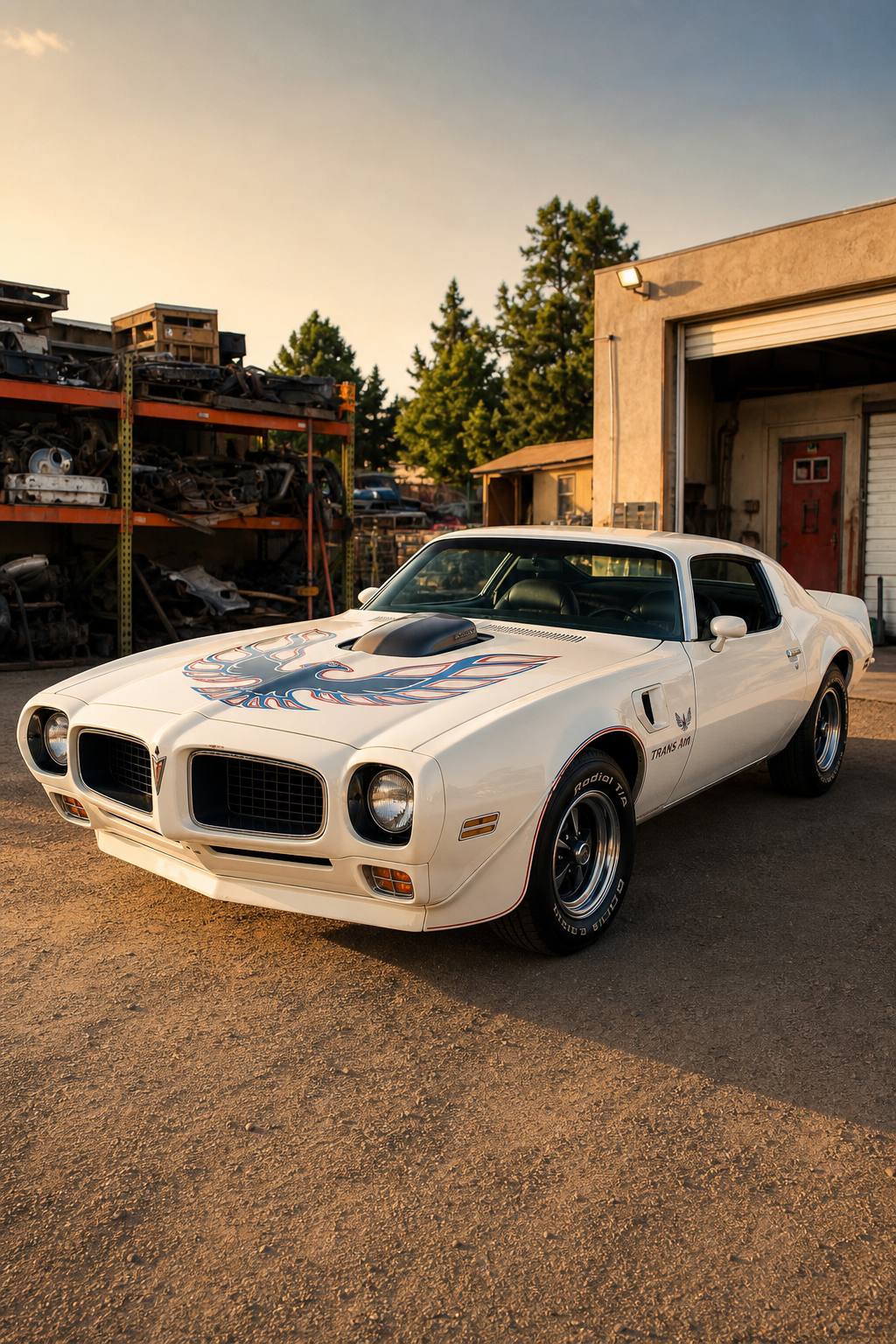 1974 Pontiac Firebird Trans Am Project AI restoration vision