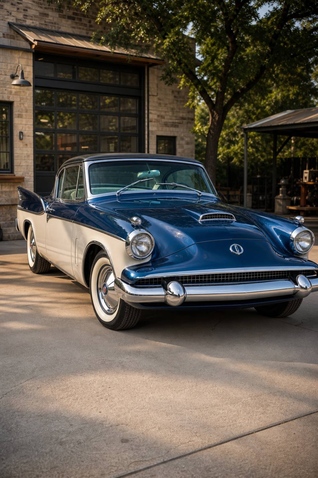 1958 Packard Hawk project car AI restoration vision