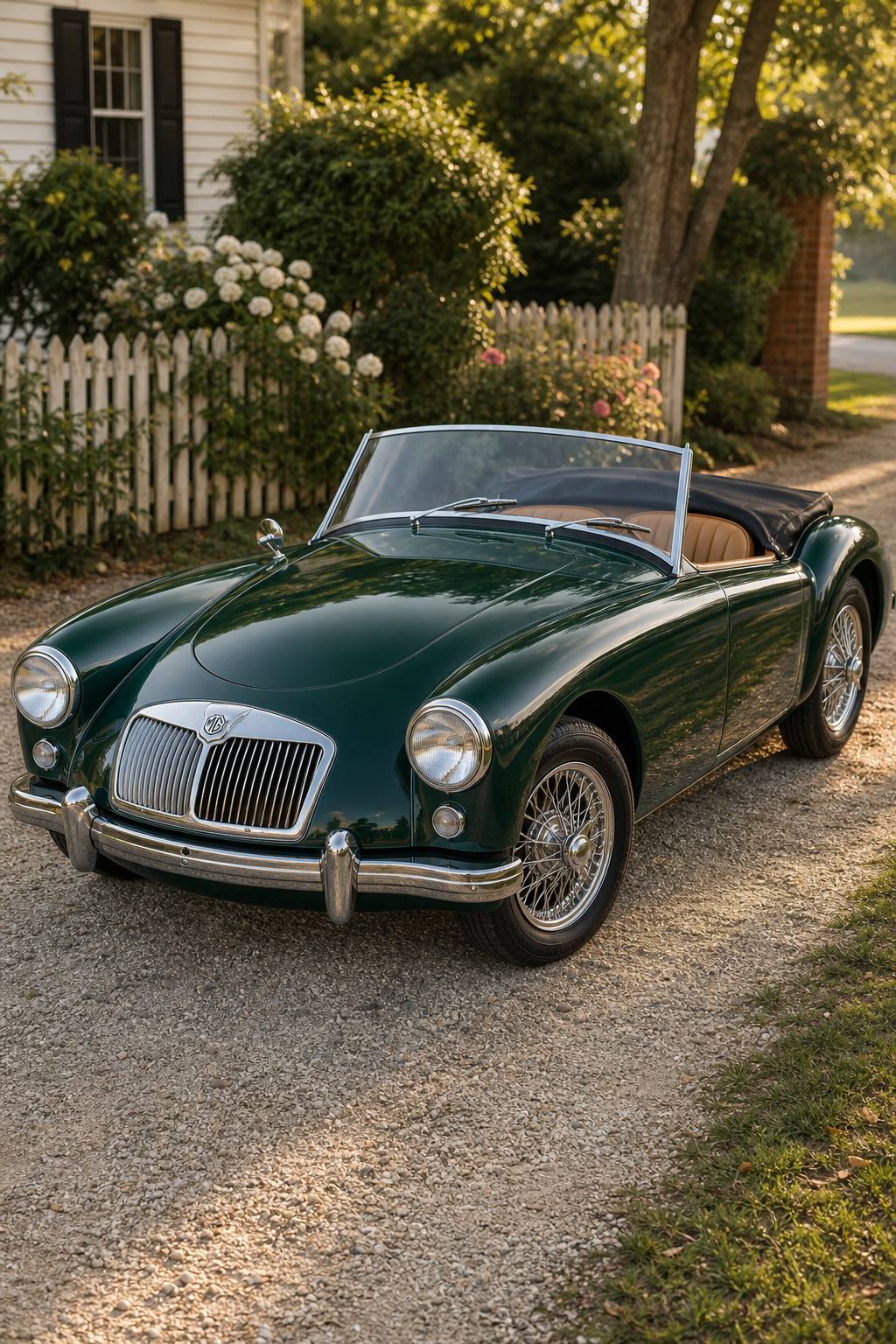 1956 MG MGA Convertible AI restoration vision