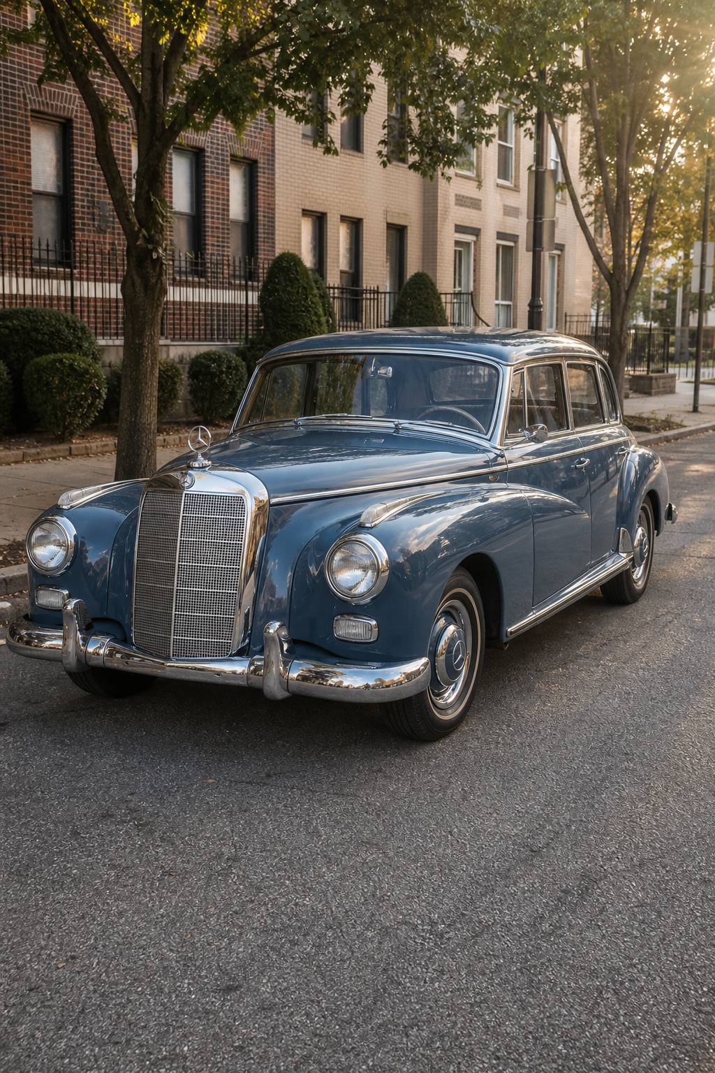 1958 Mercedes-Benz 300D Adenauer AI restoration vision