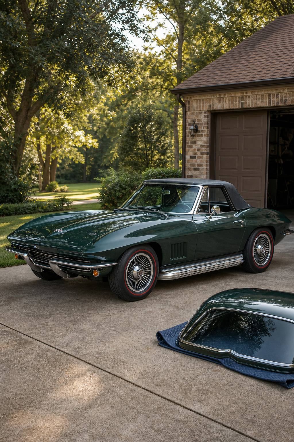 1967 Chevrolet Corvette AI restoration vision