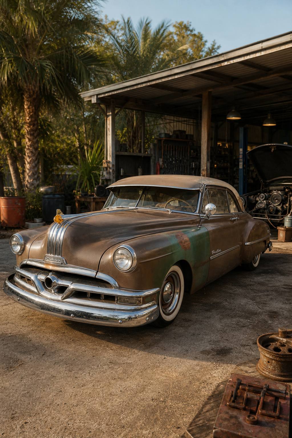 1951 Pontiac Chieftian AI restoration vision