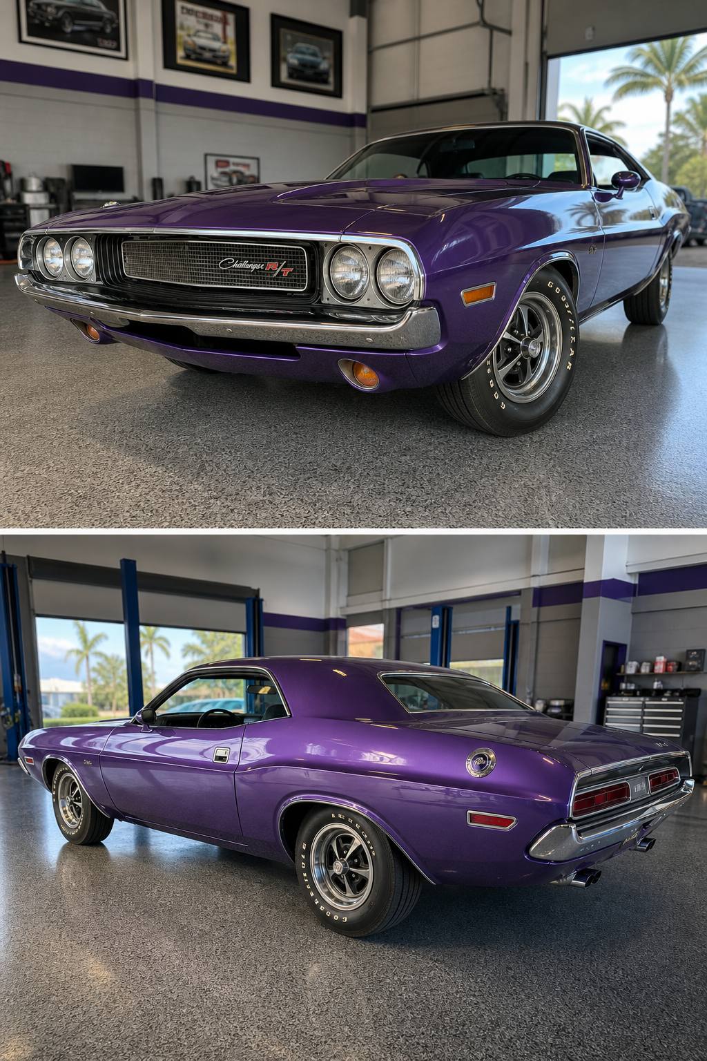 1970 Dodge Challenger AI restoration vision