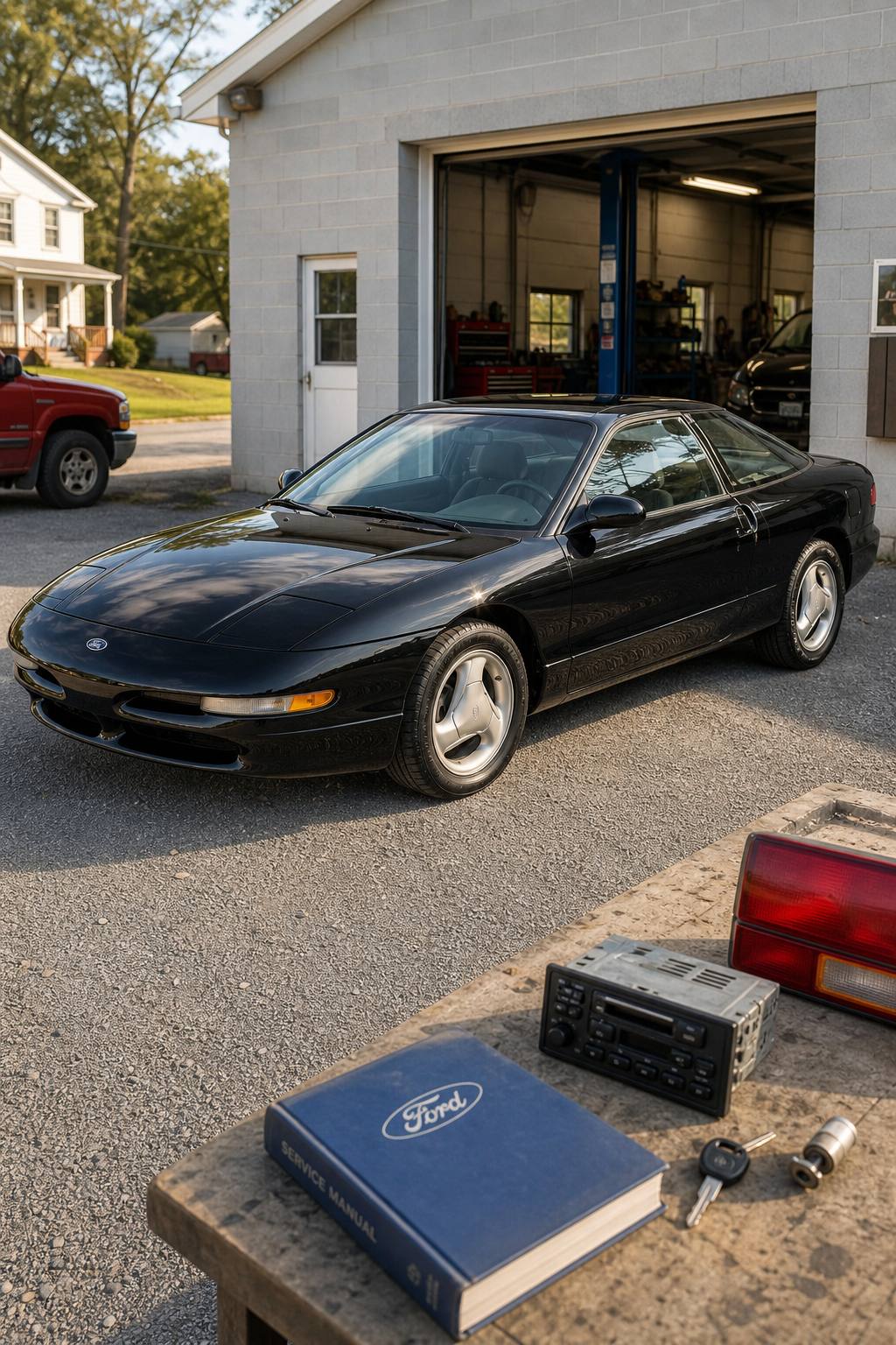 1996 Ford Probe Project Car AI restoration vision