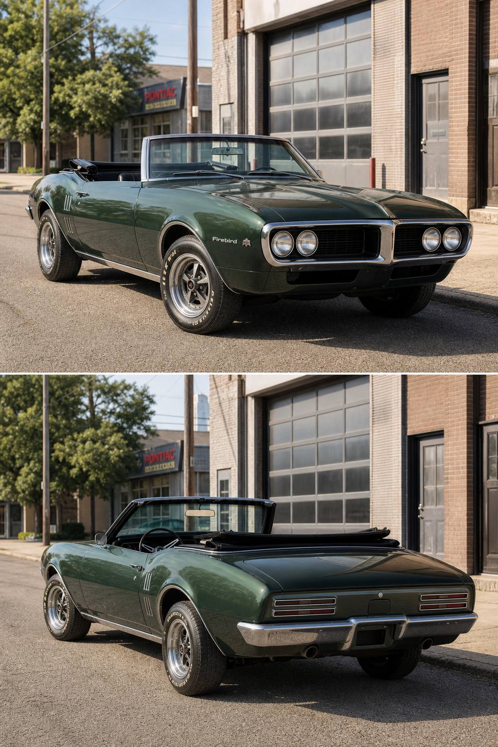 1967 Pontiac Firebird Convertible Project Car AI restoration vision
