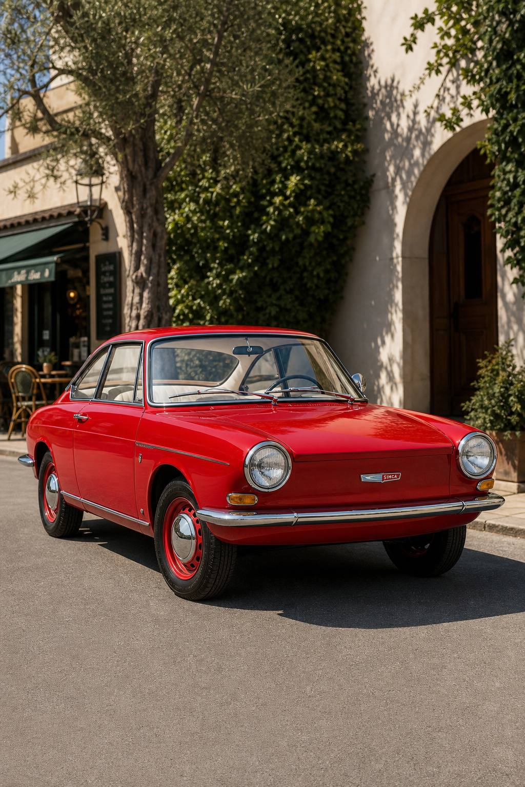 1965 Simca 1000 Bertone Coupe AI restoration vision