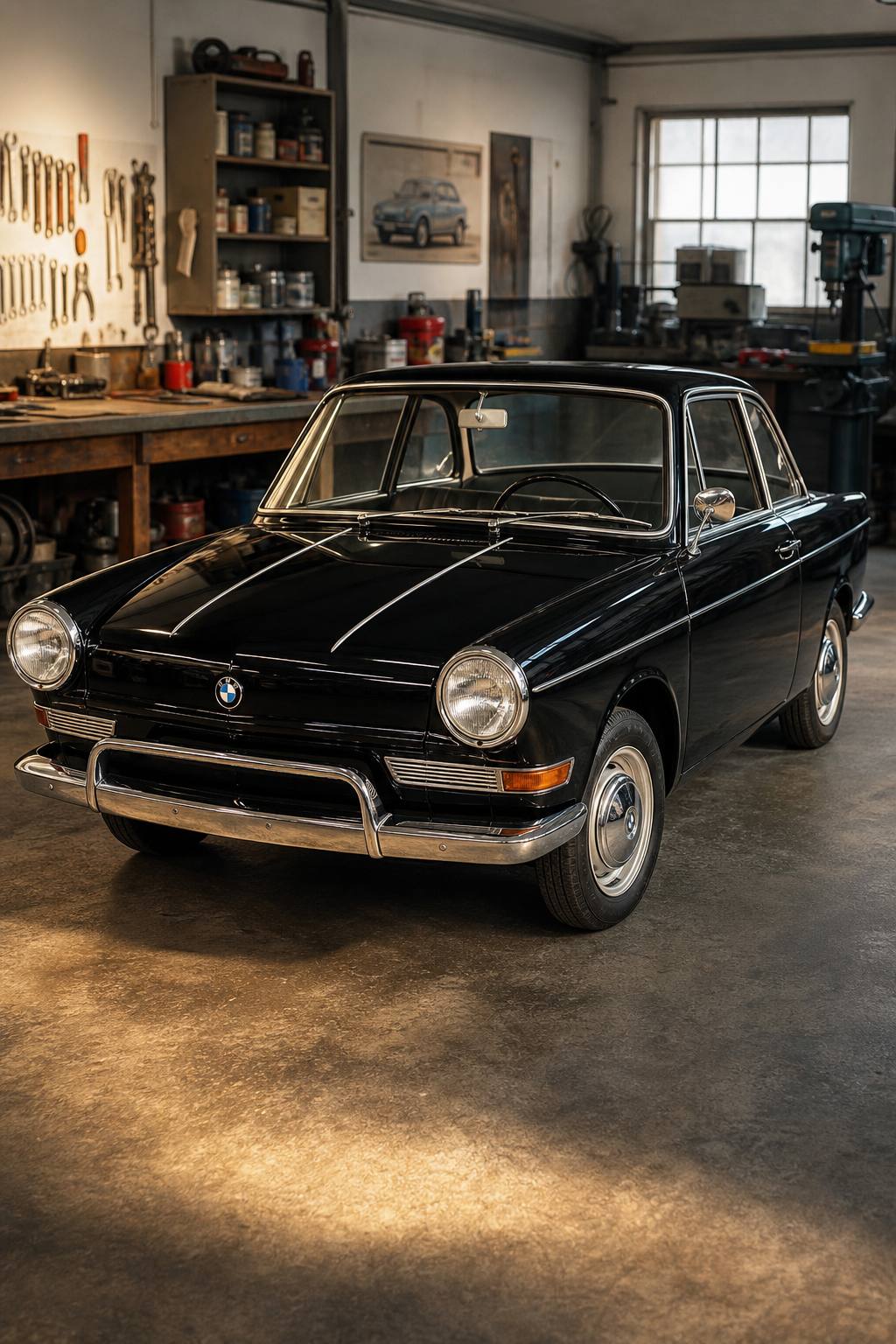 1962 BMW 700 LS Coupe AI restoration vision