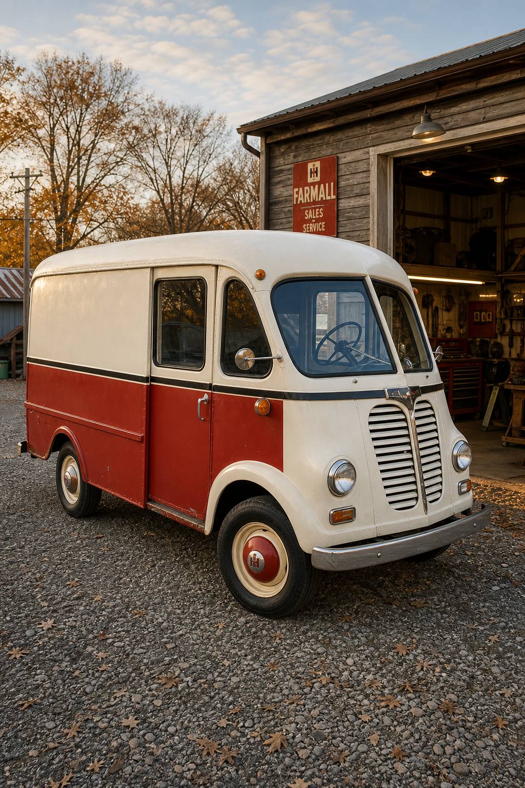 1959 International Metro Step Van AI restoration vision