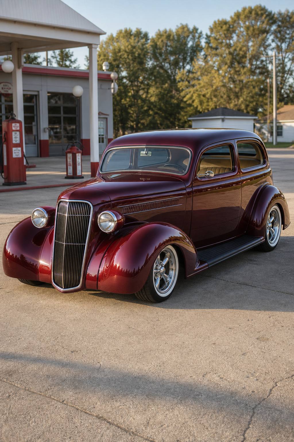 1937 Chevy Street rod project AI restoration vision