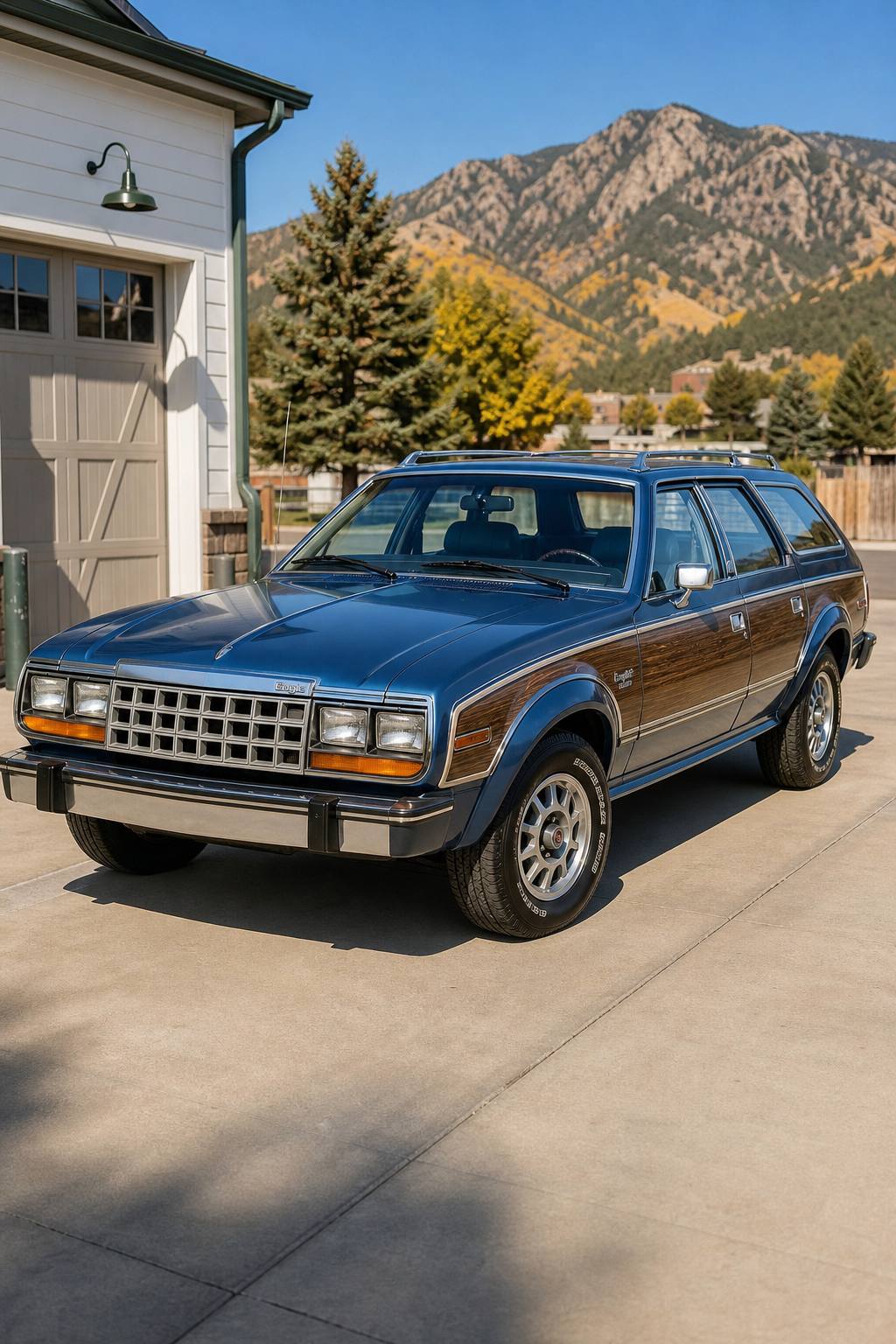 1982 AMC Eagle 4×4 Limited Wagon AI restoration vision
