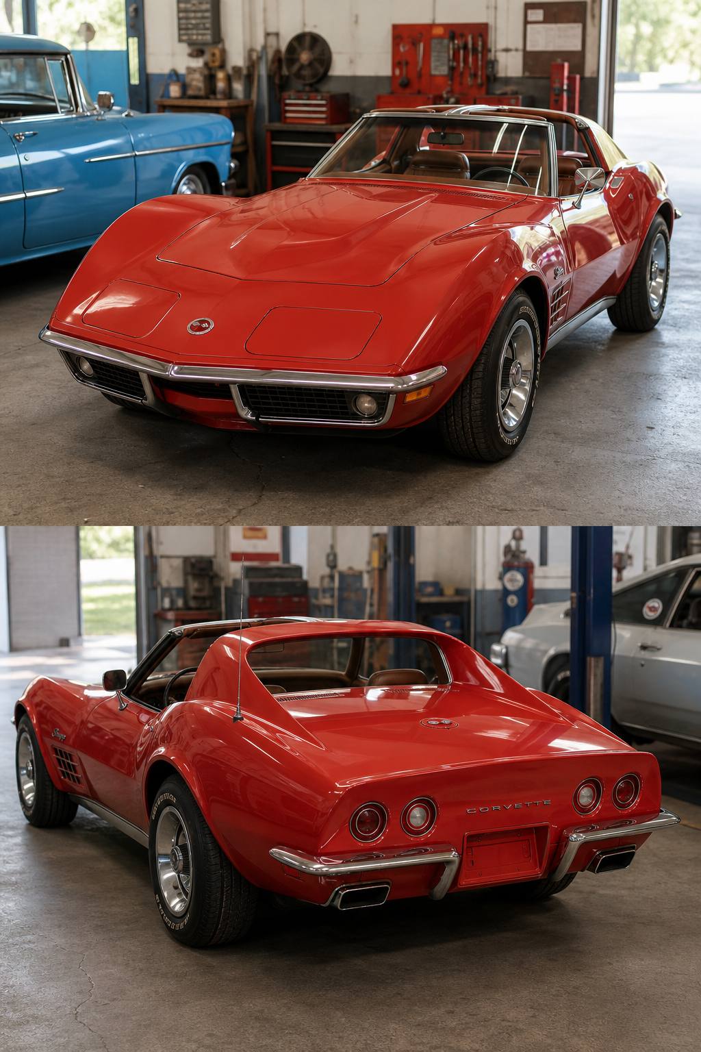 1973 Chevrolet Corvette 454 AI restoration vision