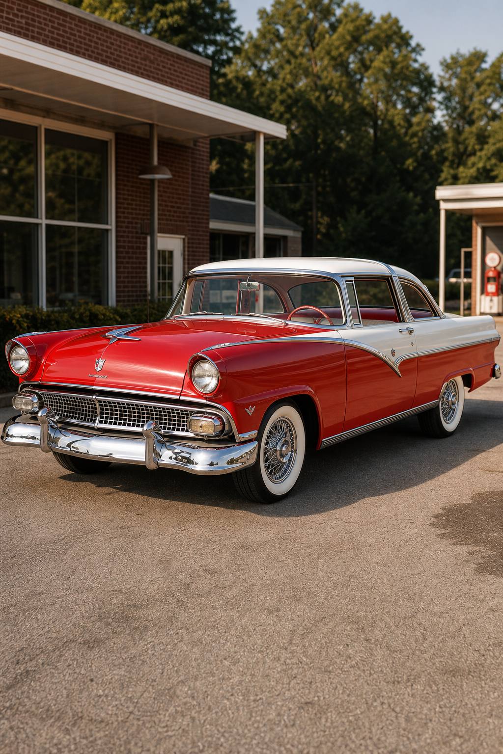 1955 Ford Crown Victoria AI restoration vision