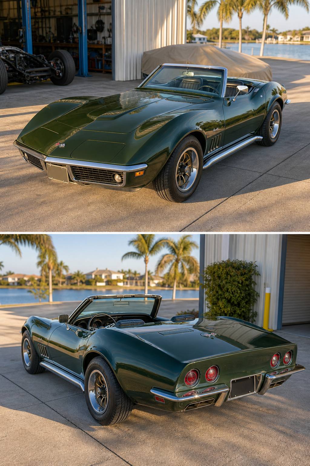 1971 Chevrolet Corvette 4 Speed LT1 Rat Rod Project AI restoration vision