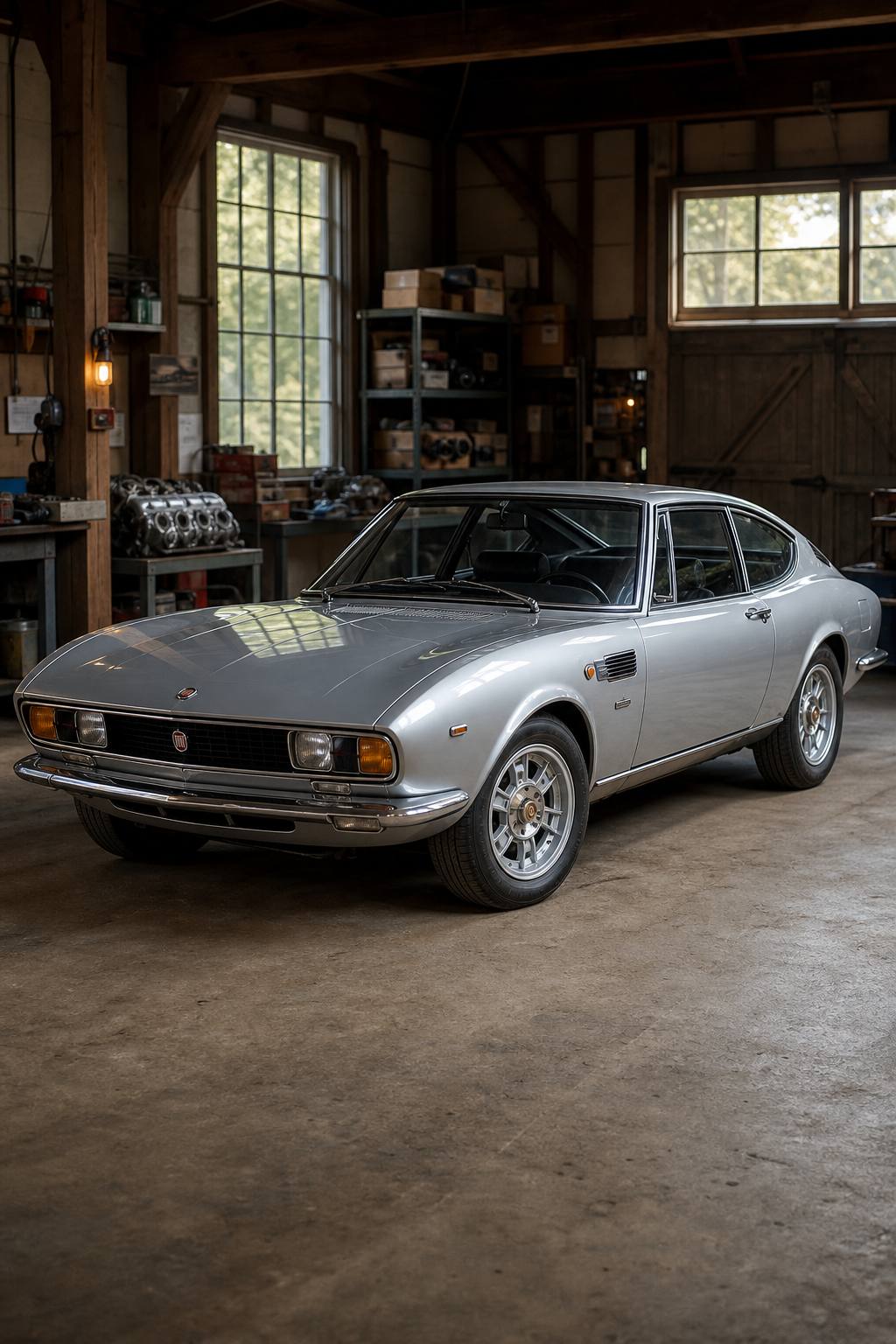 1972 Fiat Dino Ferrari Coupe 2400 AI restoration vision