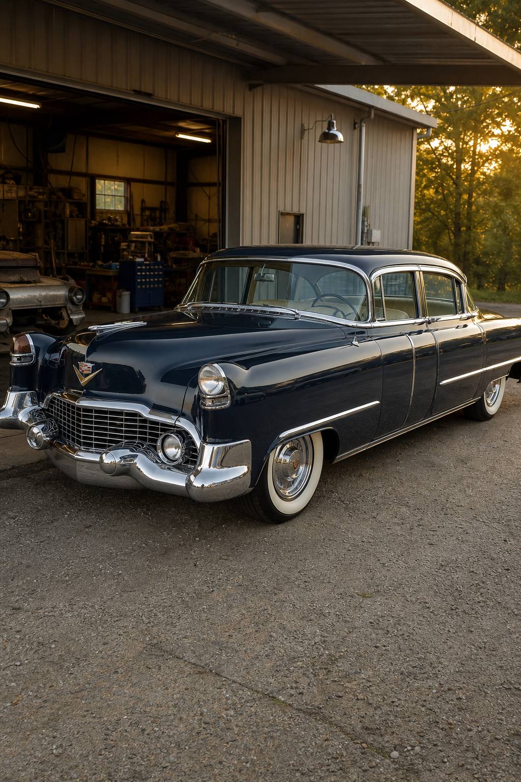 1954 Cadillac Fleetwood Solid PROJECT AI restoration vision