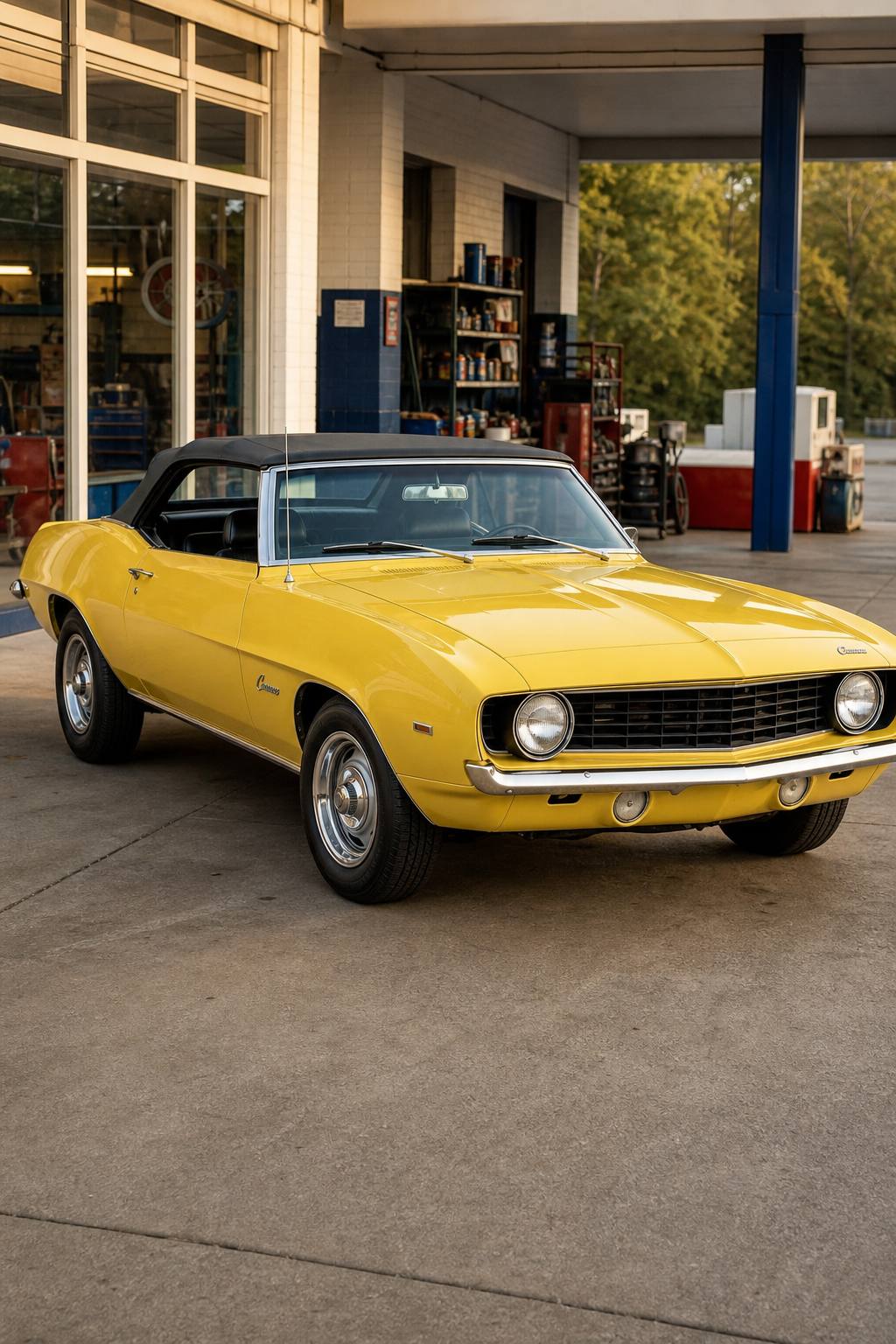 1969 Chevrolet Camaro AI restoration vision