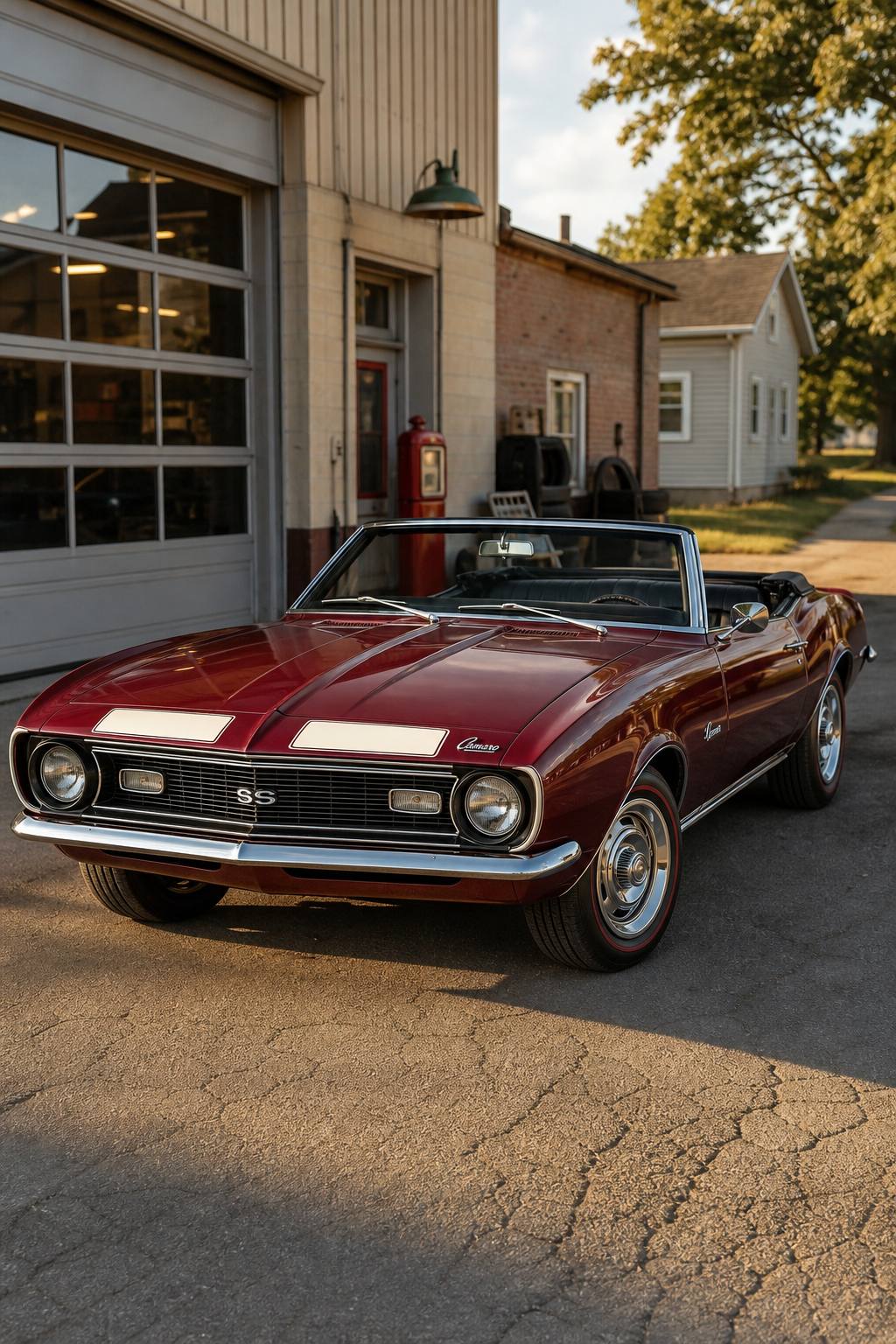 1968 Chevrolet Camaro Convertible Project Car AI restoration vision