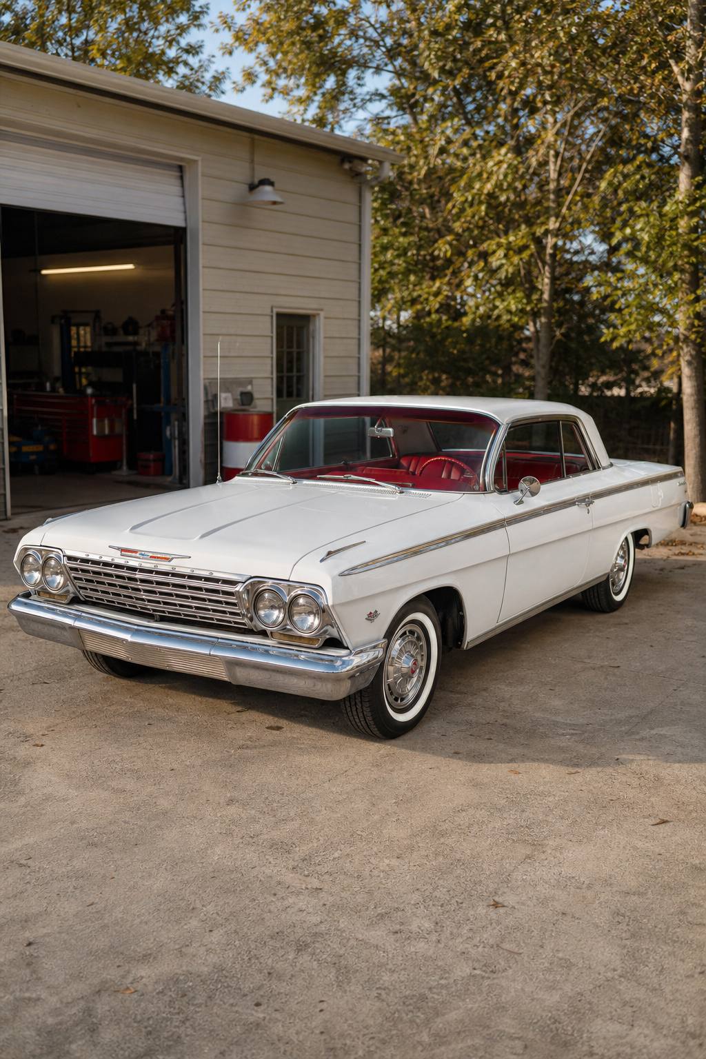 1962 Chevrolet Impala Sports Coupe AI restoration vision