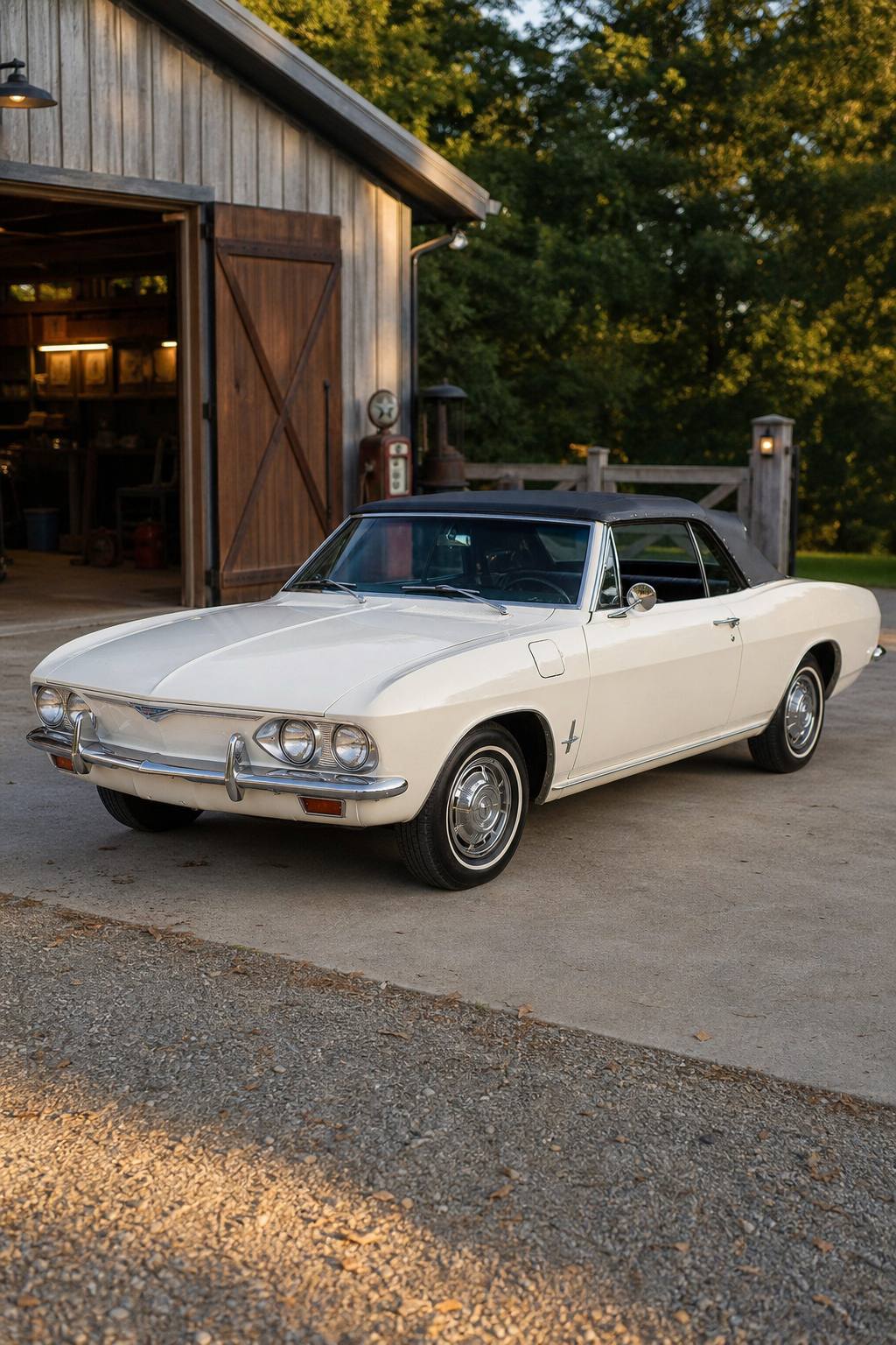 1967 Chevrolet Corvair Monza Vert Power Top / Project Restore AI restoration vision