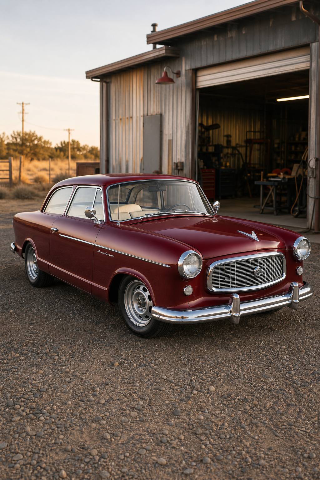 1960 American Rambler HOT ROD AI restoration vision