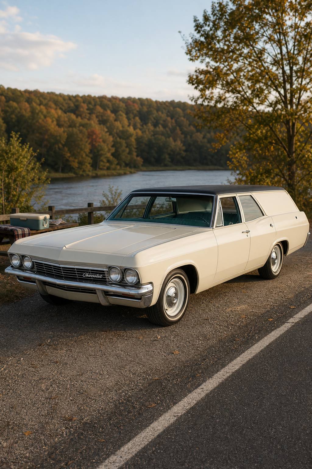 1965 Chevrolet Biscayne Station Wagon AI restoration vision