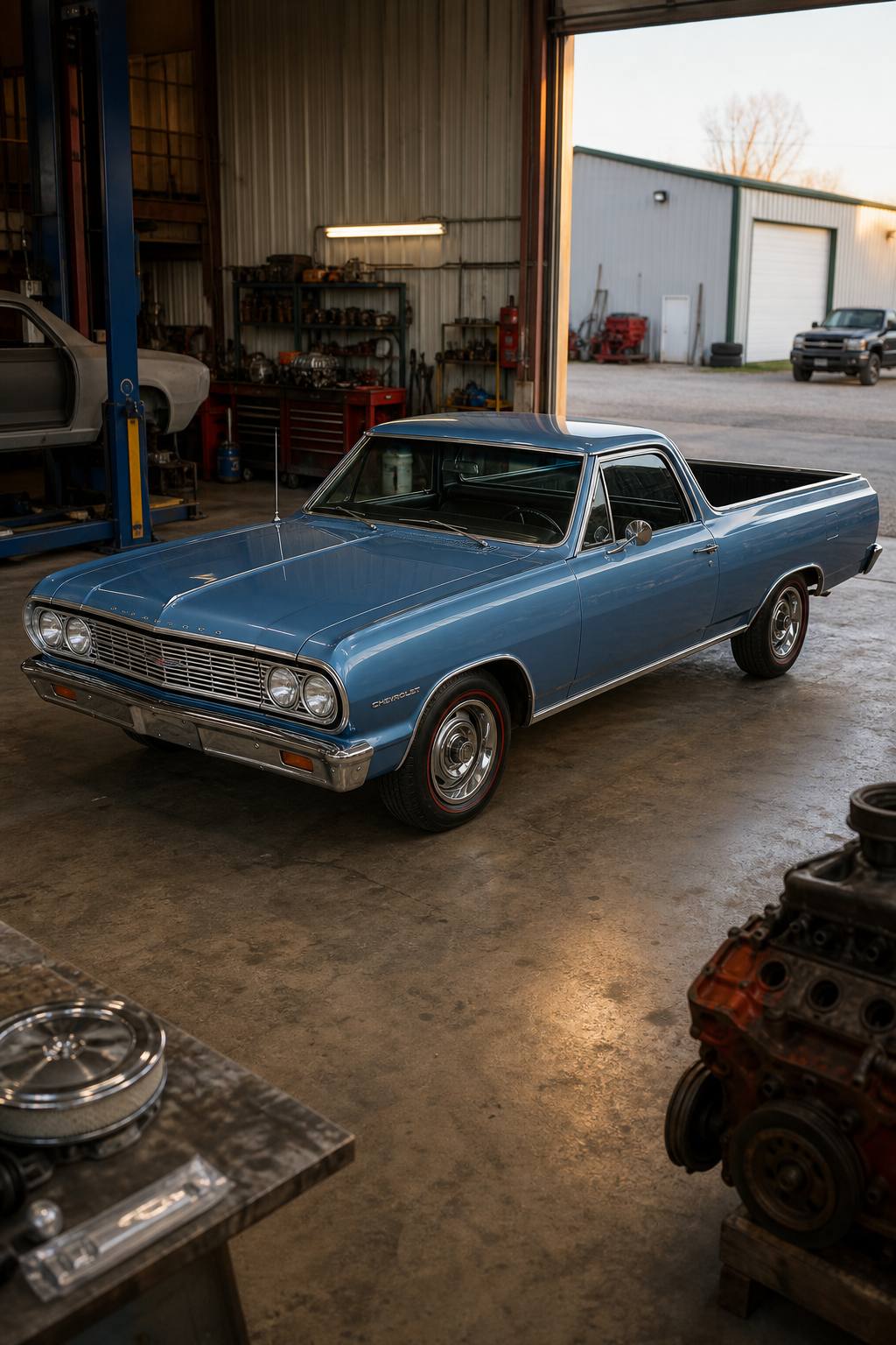 1964 Chevrolet El Camino Project car AI restoration vision