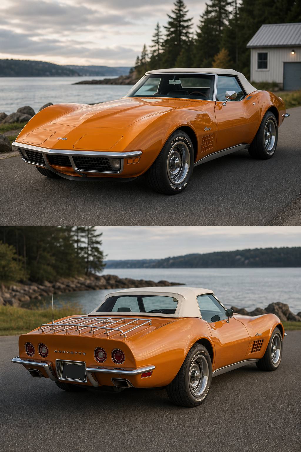 1970 Chevrolet Corvette Roadster – Under Restoration AI restoration vision