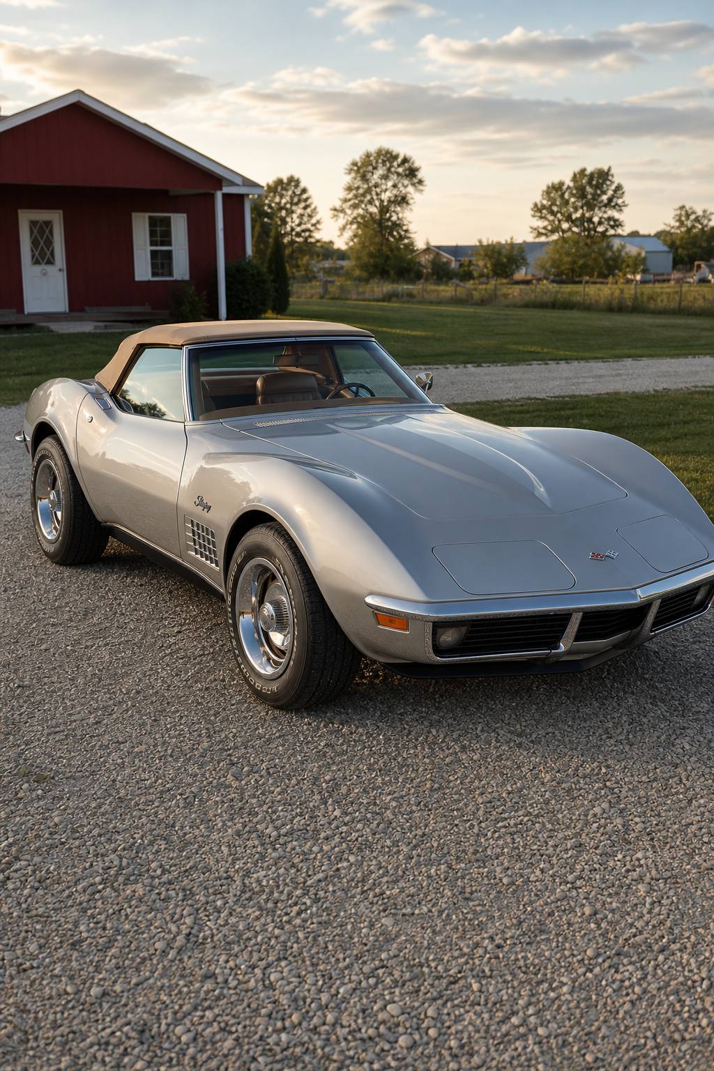 1971 Chevrolet Corvette Sting Ray AI restoration vision