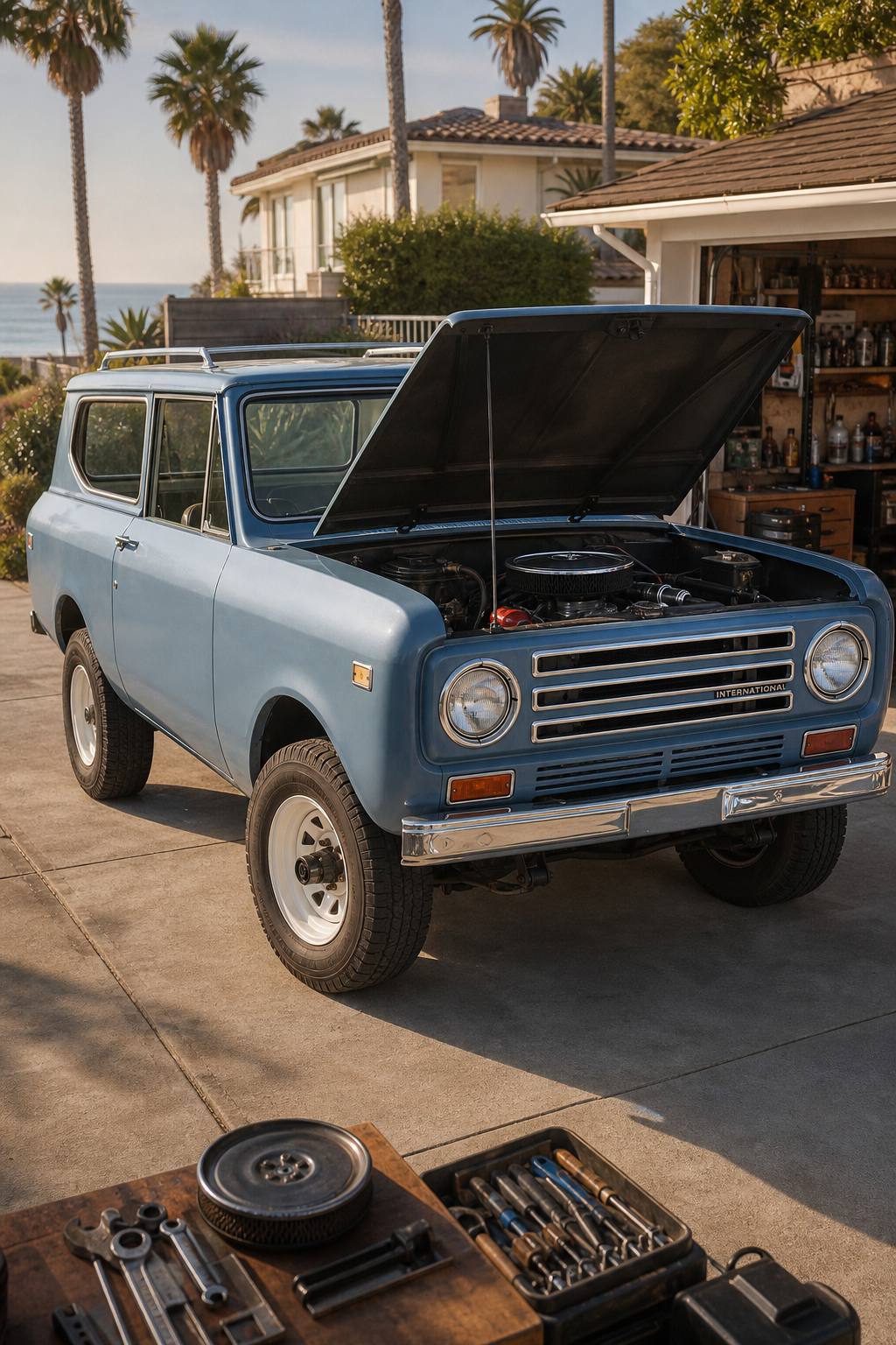 1972 International Harvester Scout AI restoration vision