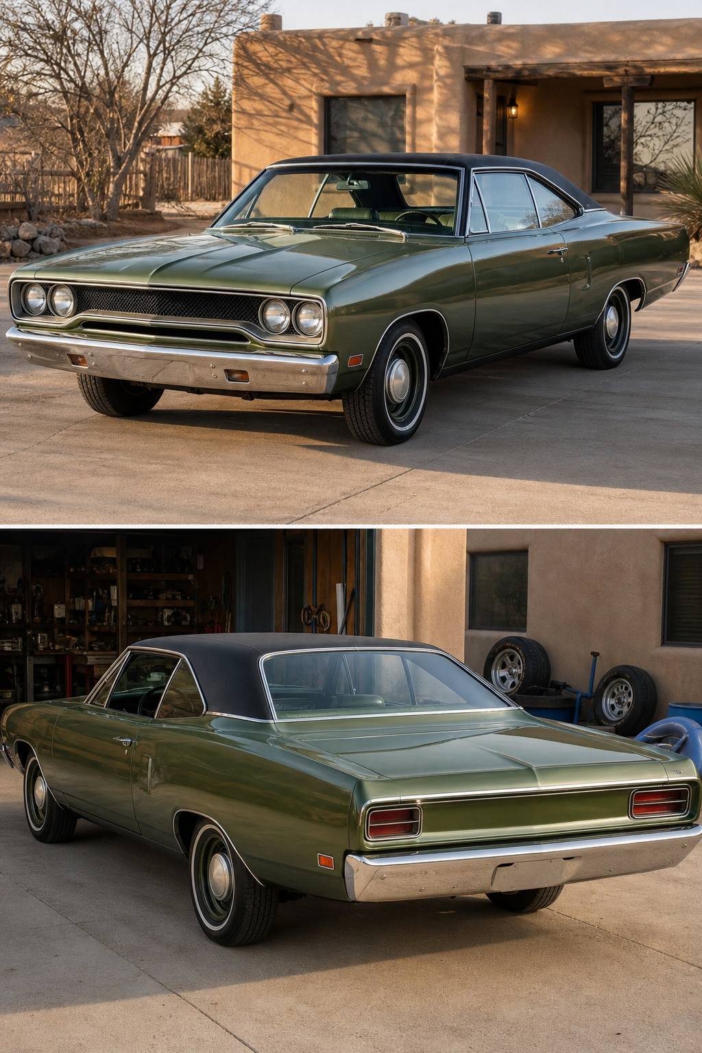 1970 Plymouth Satellite 383 CI V8 727 AI restoration vision