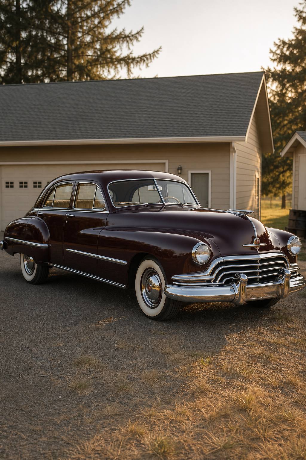 1948 Oldsmobile 98, all Parts in Hand, Manuals and Other Materials AI restoration vision